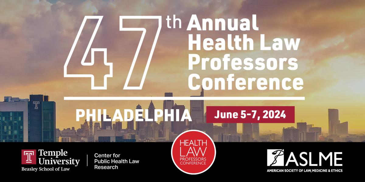 2024 Health Law Professors Conference Public Health Law Research